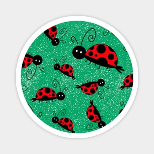 ladybug pattern Magnet